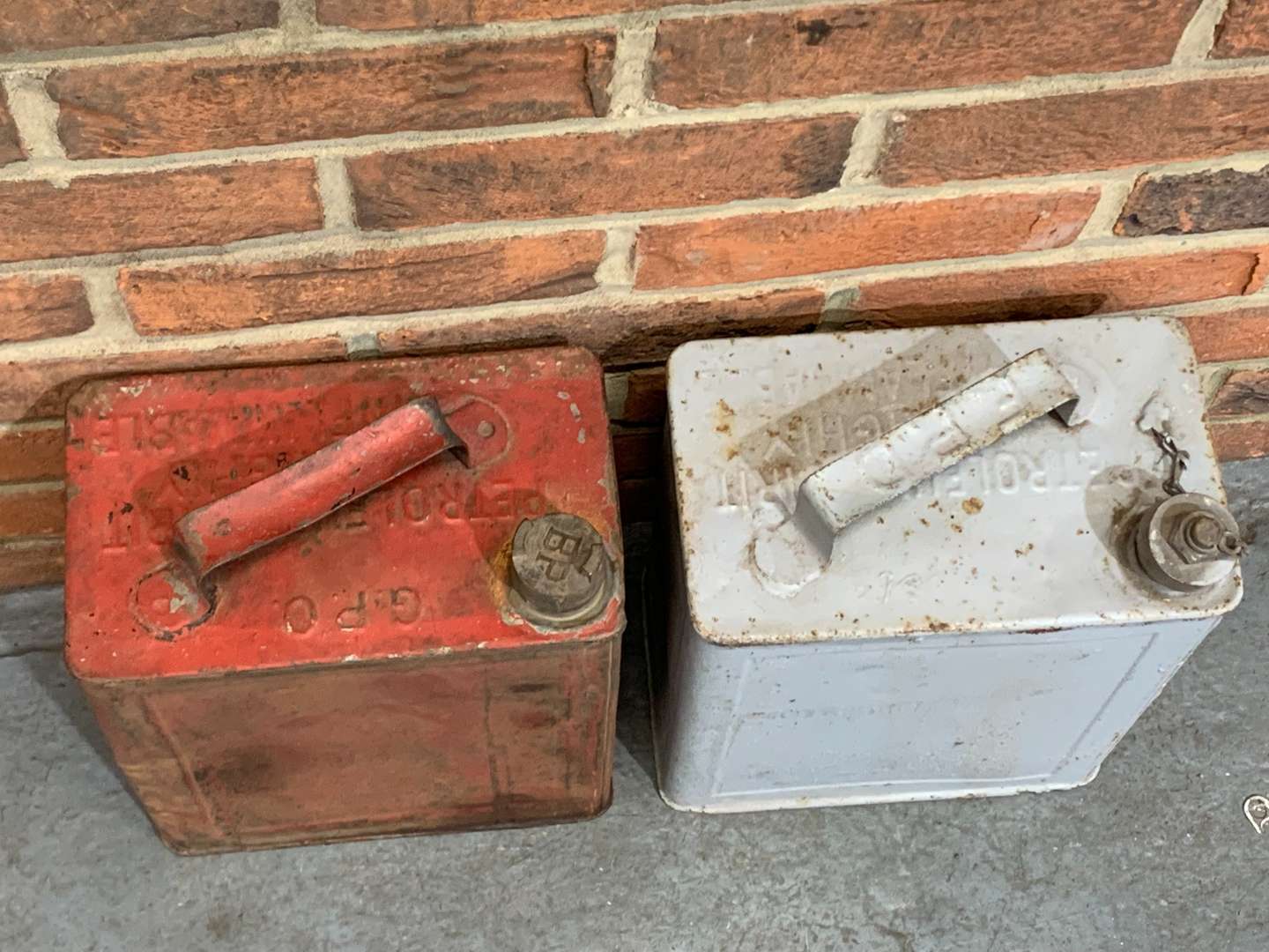 <p>Two, Two Gallon Fuel Cans</p>