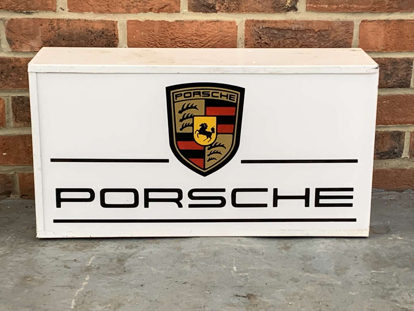 <p>Porsche Made Illuminated Sign</p>