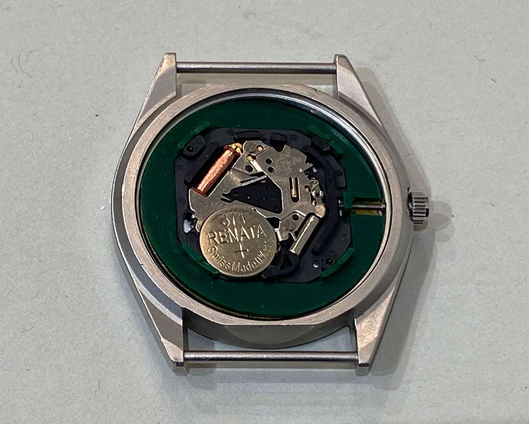 <p>PULSAR, a stainless steel, quartz, military issue, centre seconds, calendar wristwatch, 2002, G10,</p>