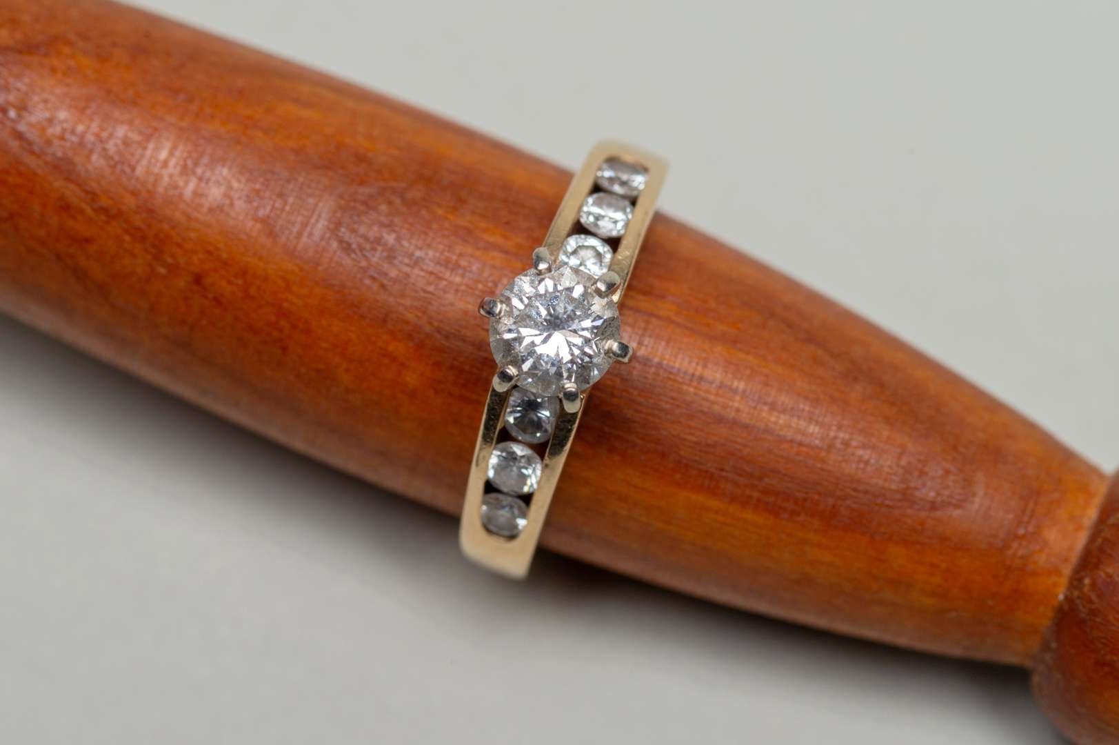 <p>A Solitaire Diamond Ring,</p>