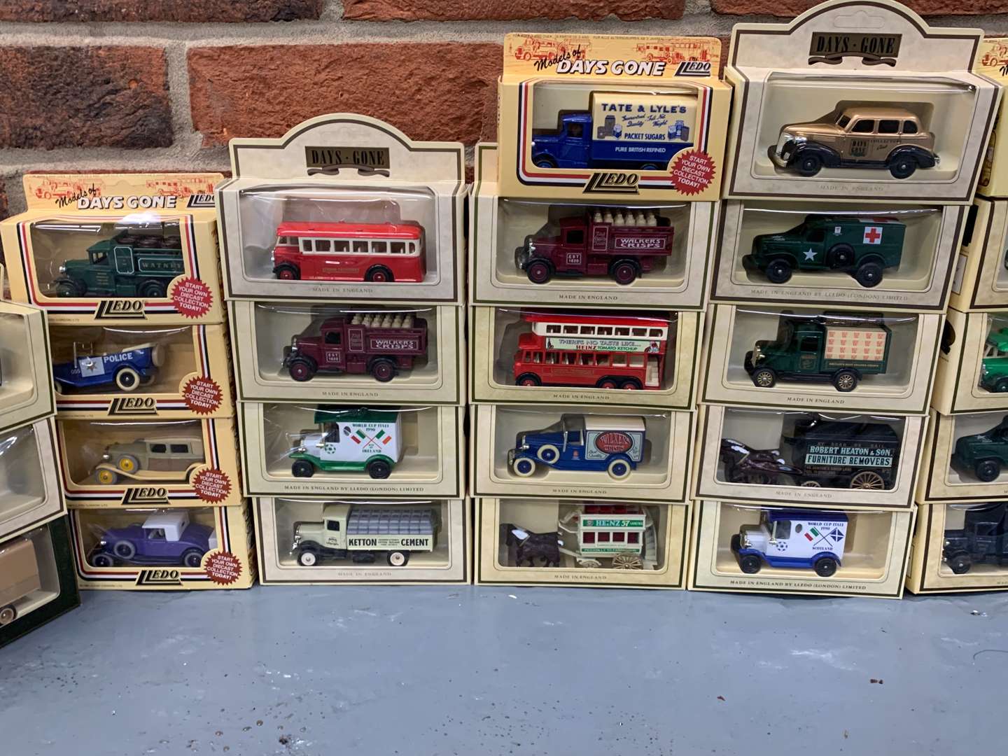 <p>Quantity of Boxed Days Gone Die Cast Model Cars</p>