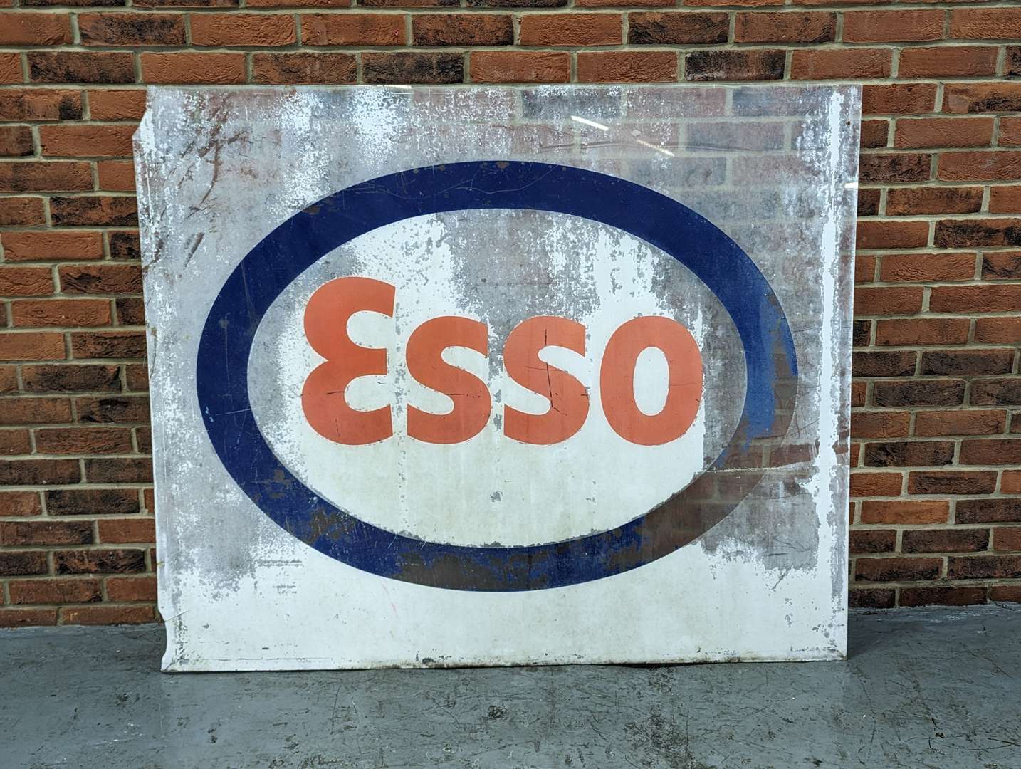 <p>Large Original Perspex Esso Sign</p>