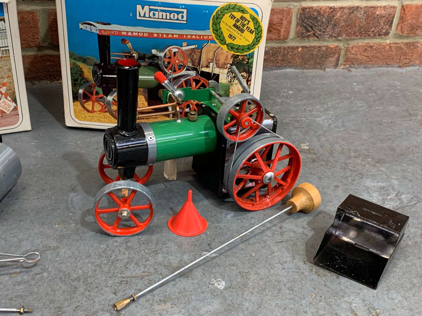 <p>Two Boxed Mamod Steam Rollers</p>