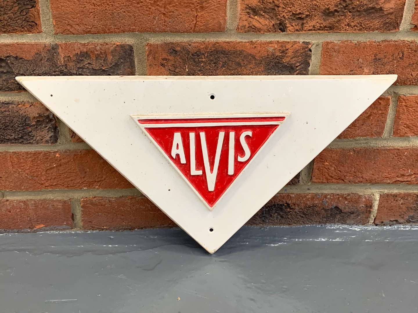 <p>Fibreglass Alvis Emblem Sign</p>