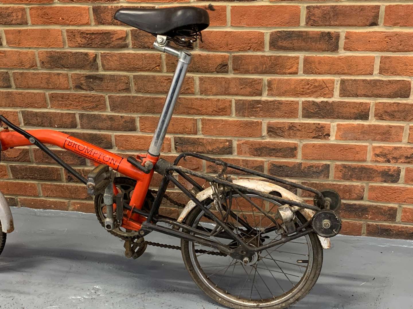 <p>Brompton Folding Bicycle (For Restoration)</p>
