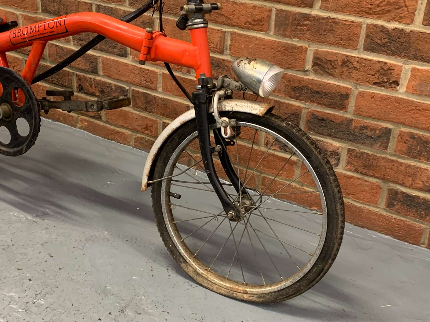 <p>Brompton Folding Bicycle (For Restoration)</p>