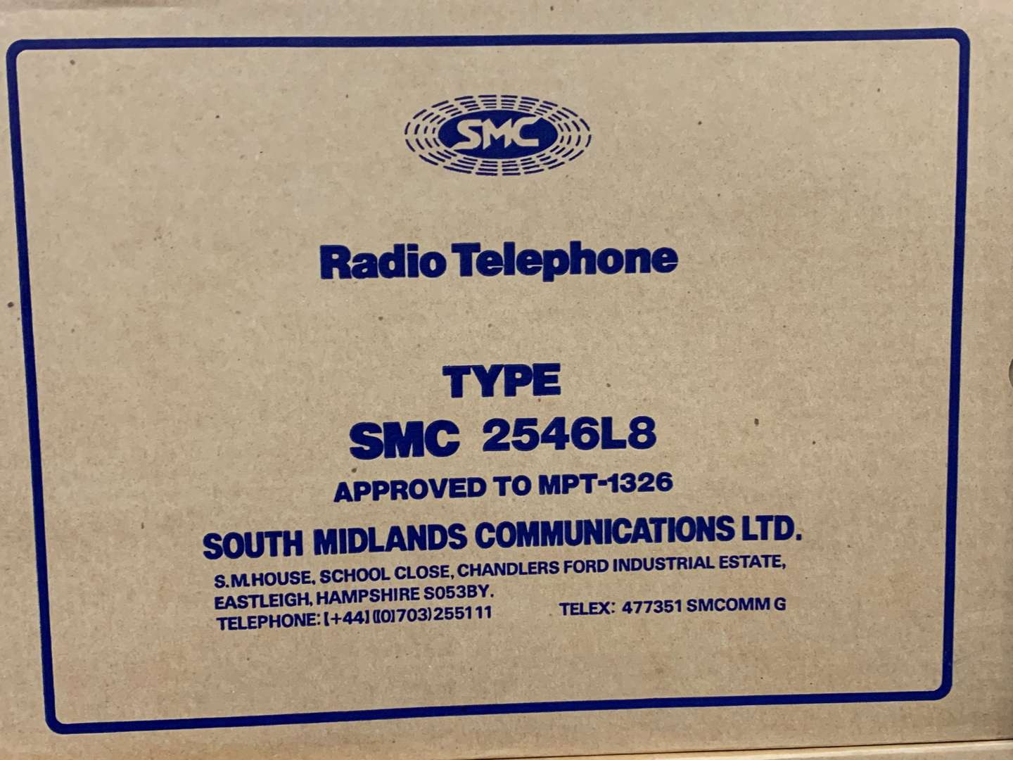 <p>Ten Boxed SMC UHF Two Way Radios</p>