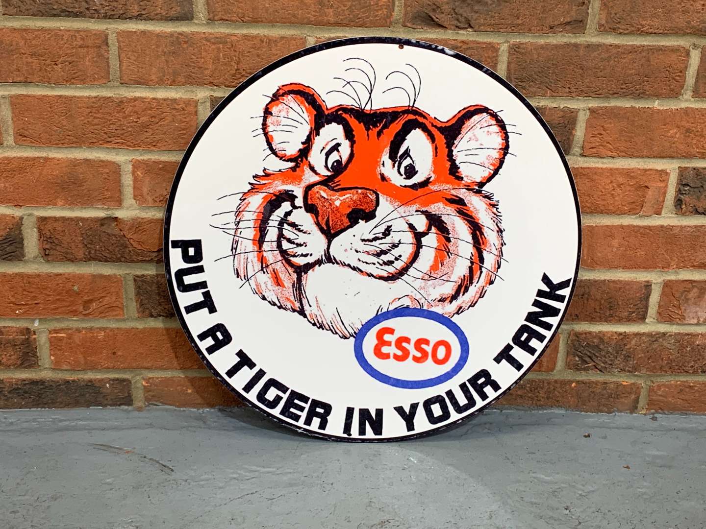 <p>Circular Esso “Put a Tiger in Your Tank”&nbsp;</p>