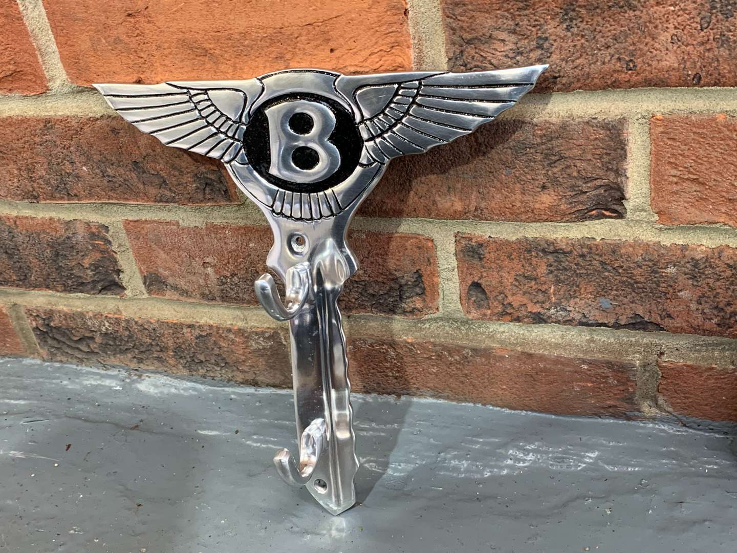 <p>Cast Aluminium Bentley Coat Hook&nbsp;</p>