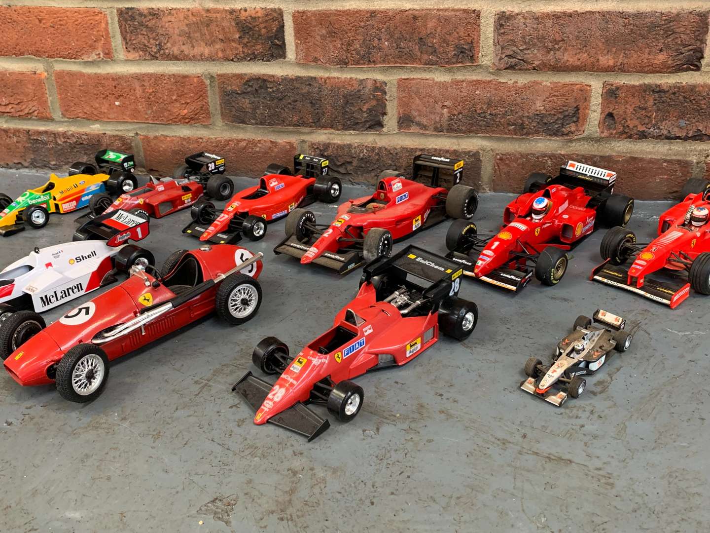 <p>Twelve Ferrari Die Cast Model Cars&nbsp;</p>