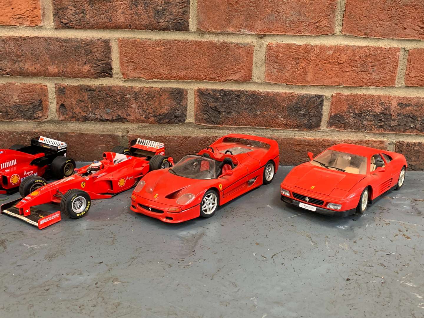 <p>Twelve Ferrari Die Cast Model Cars&nbsp;</p>