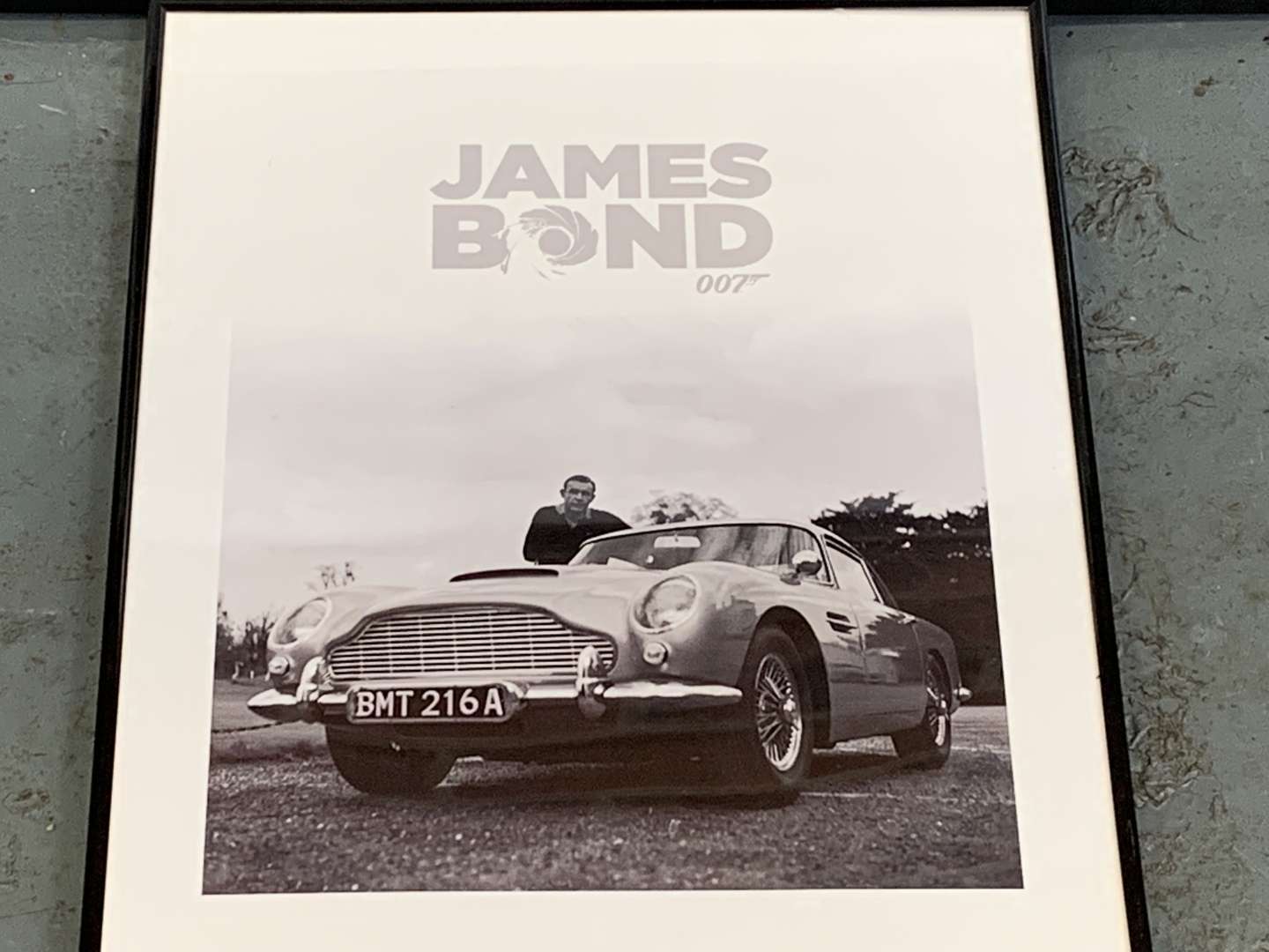 <p>Two Framed James Bond Prints&nbsp;</p>