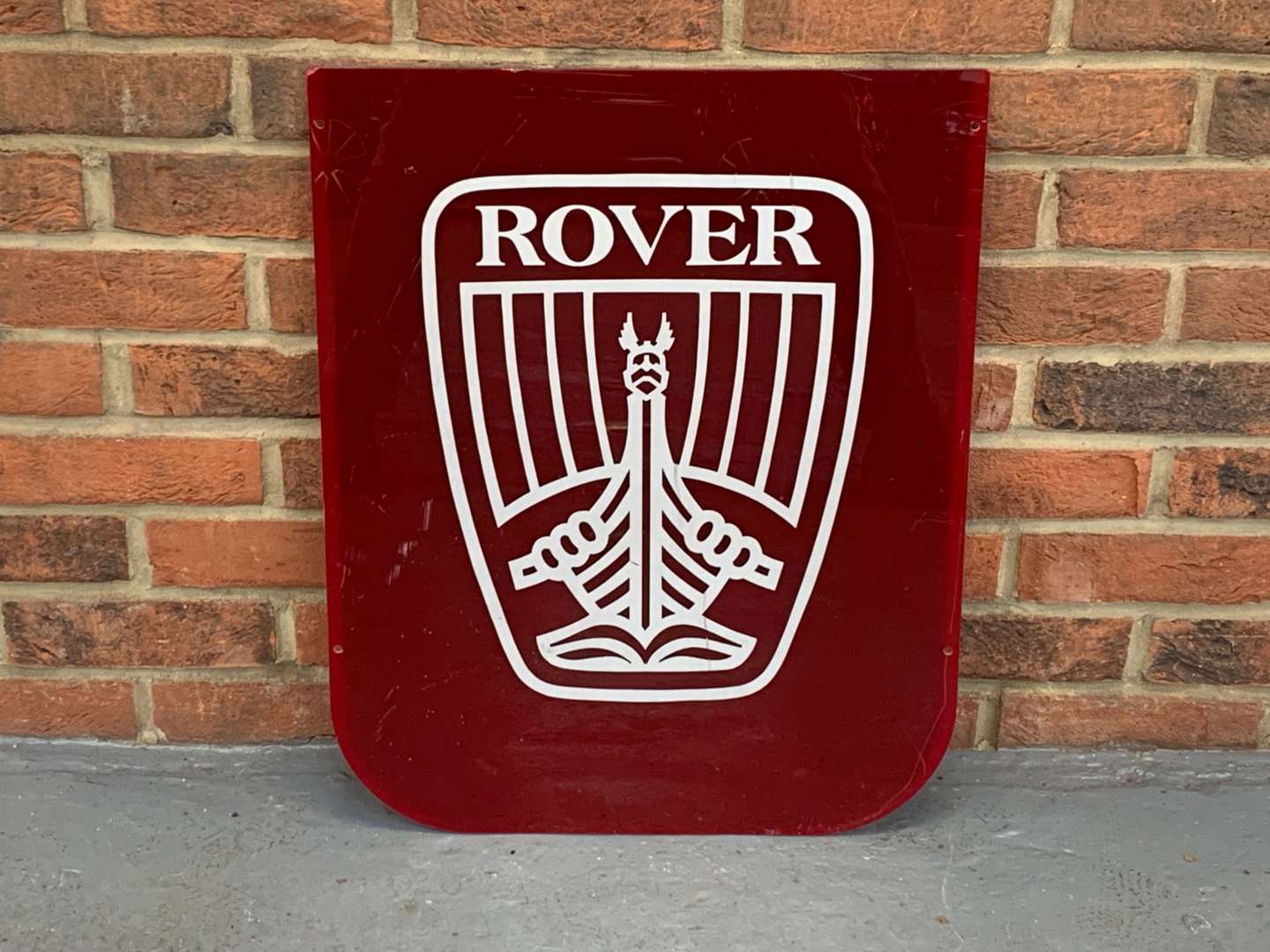 <p>Perspex Rover Dealership Sign</p>