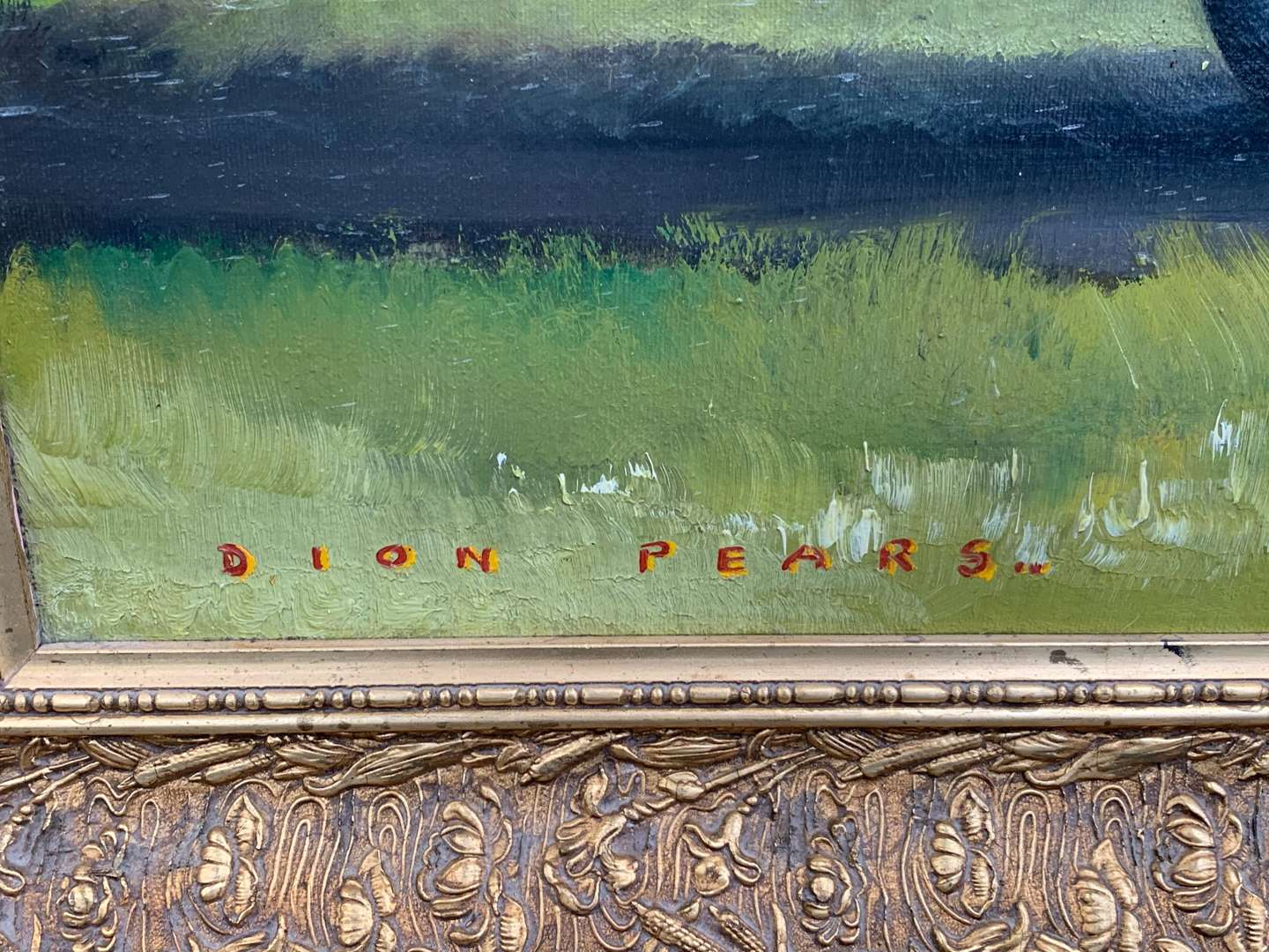 <p>Original Dion Pears Oil on Canvas&nbsp;</p>