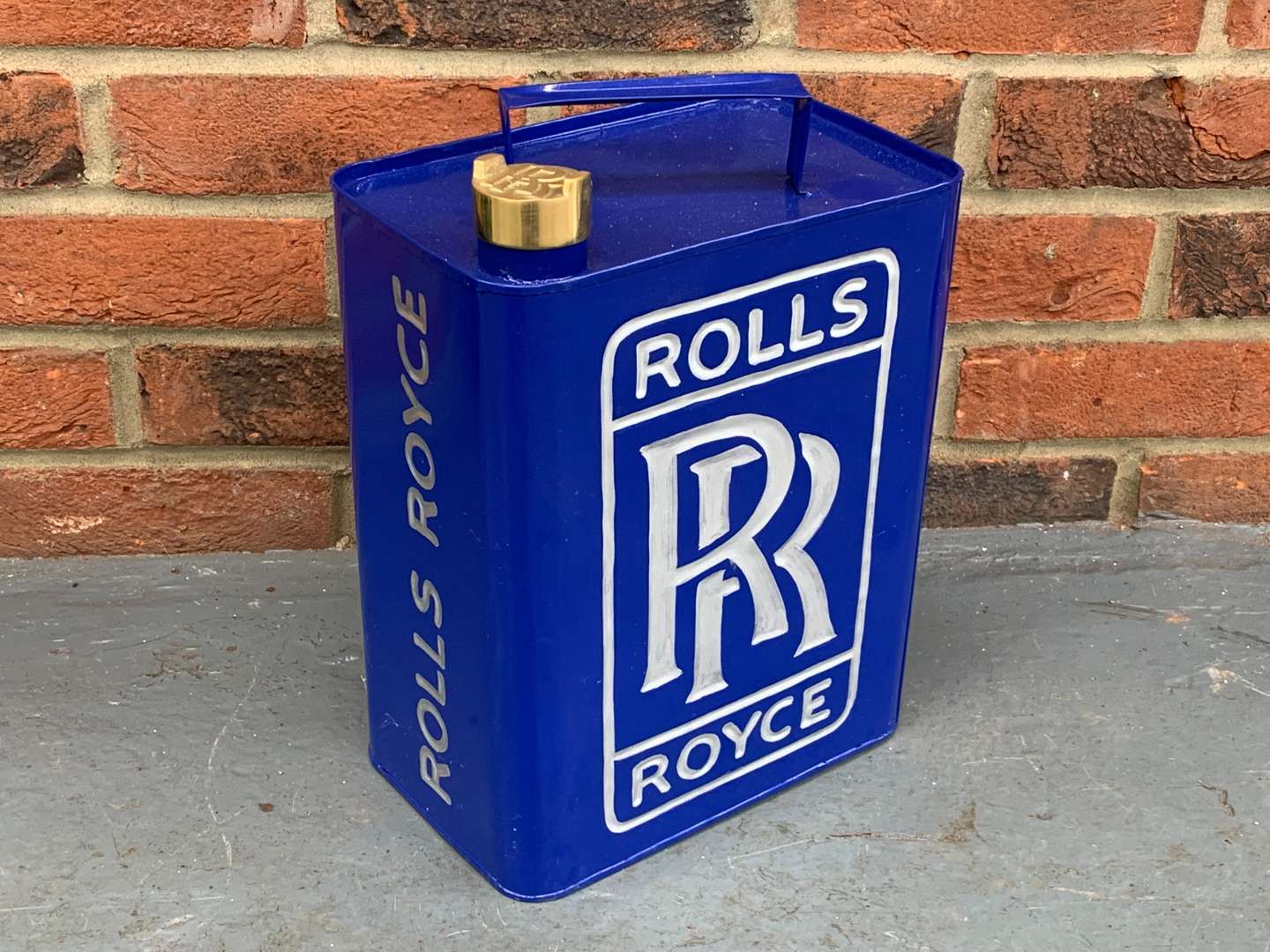 <p>Modern Rolls Royce Fuel Can</p>