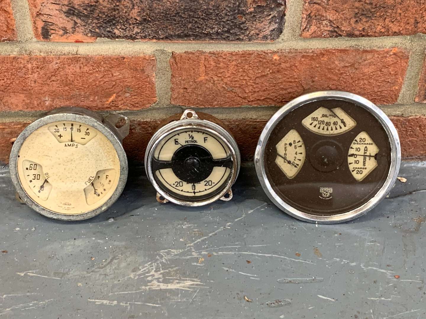 <p>Three 1930/40's Dials&nbsp;</p>
