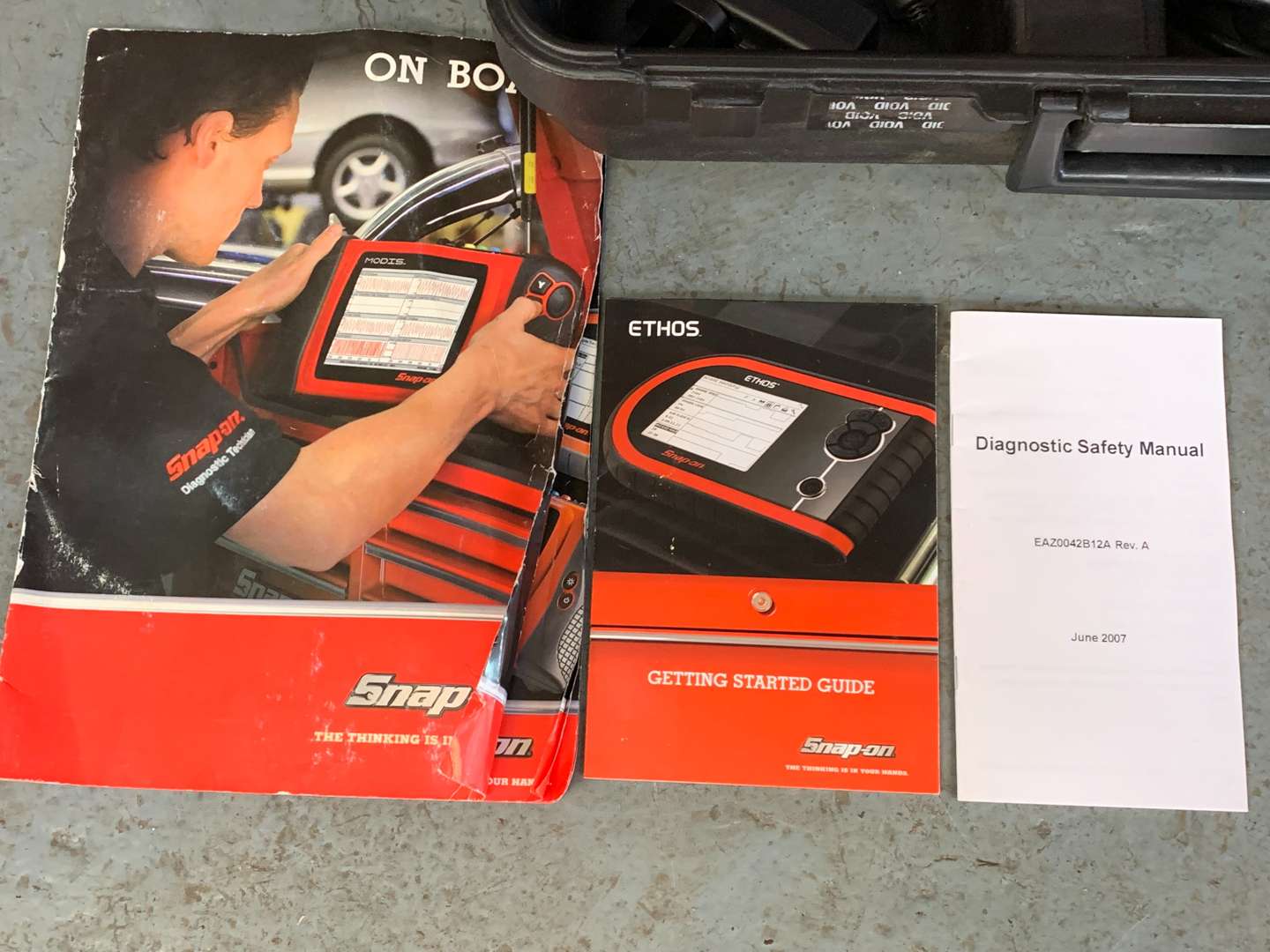 <p>Snap On Ethos Scanner and Diagnostic and Double Flaring Tool (2)</p>