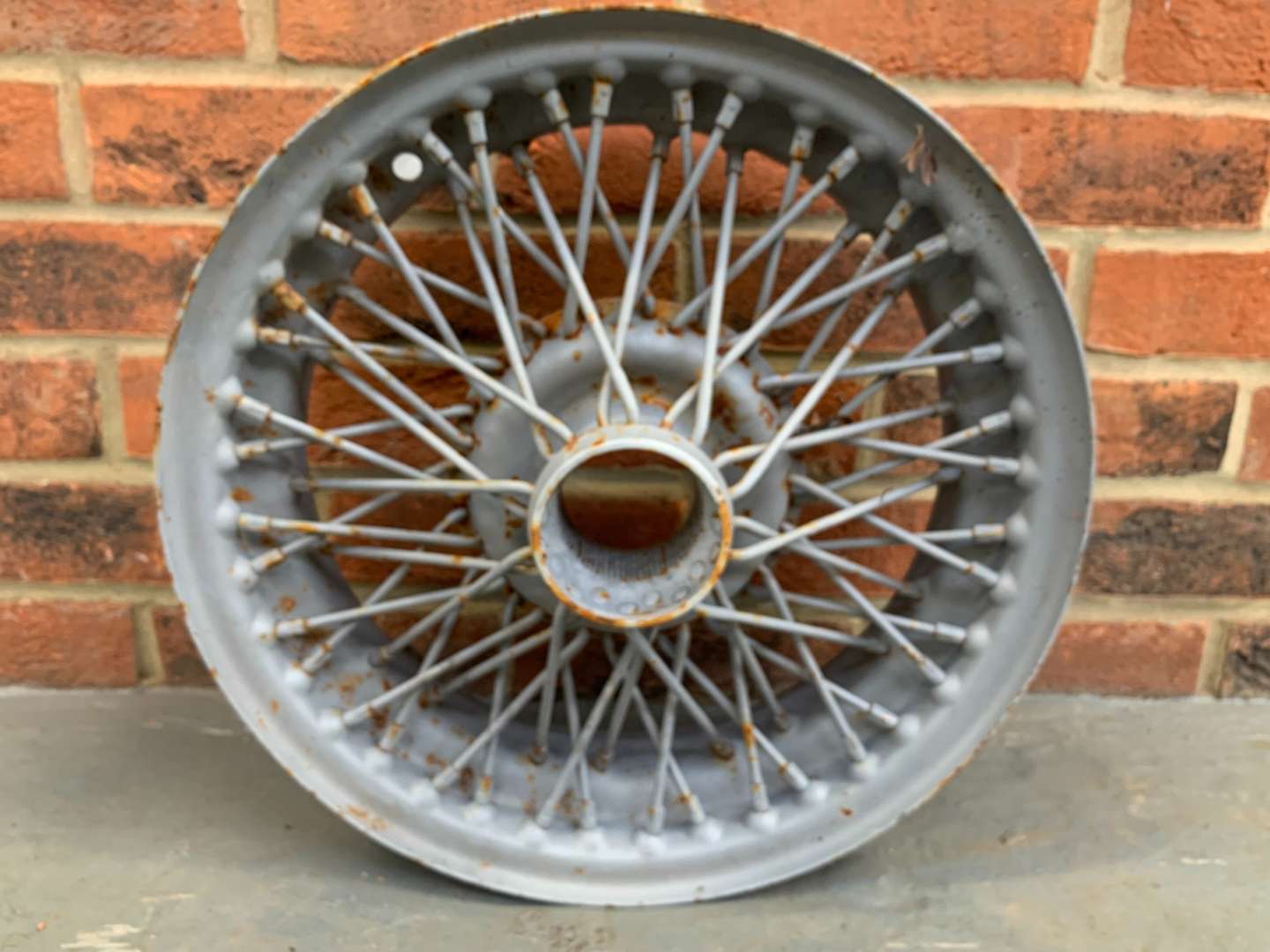 <p>Set of Four MGB Steel Wire Wheels</p>