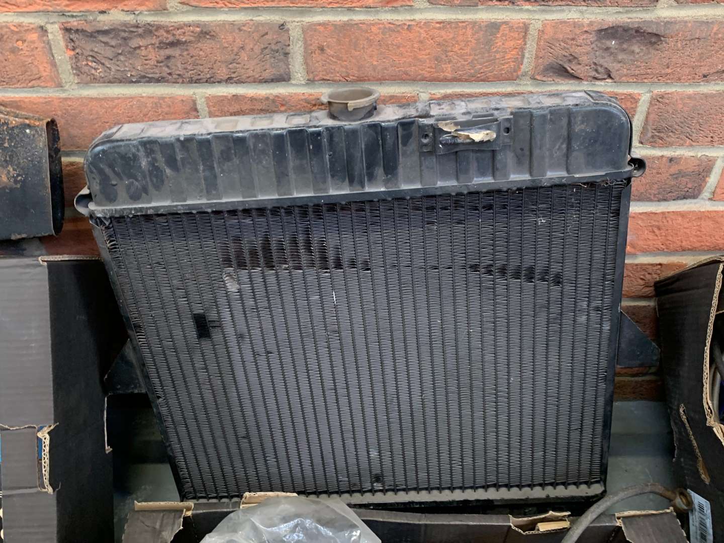 <p>Large Quantity of MGB C Spares, Bedford Radiator Etc</p>