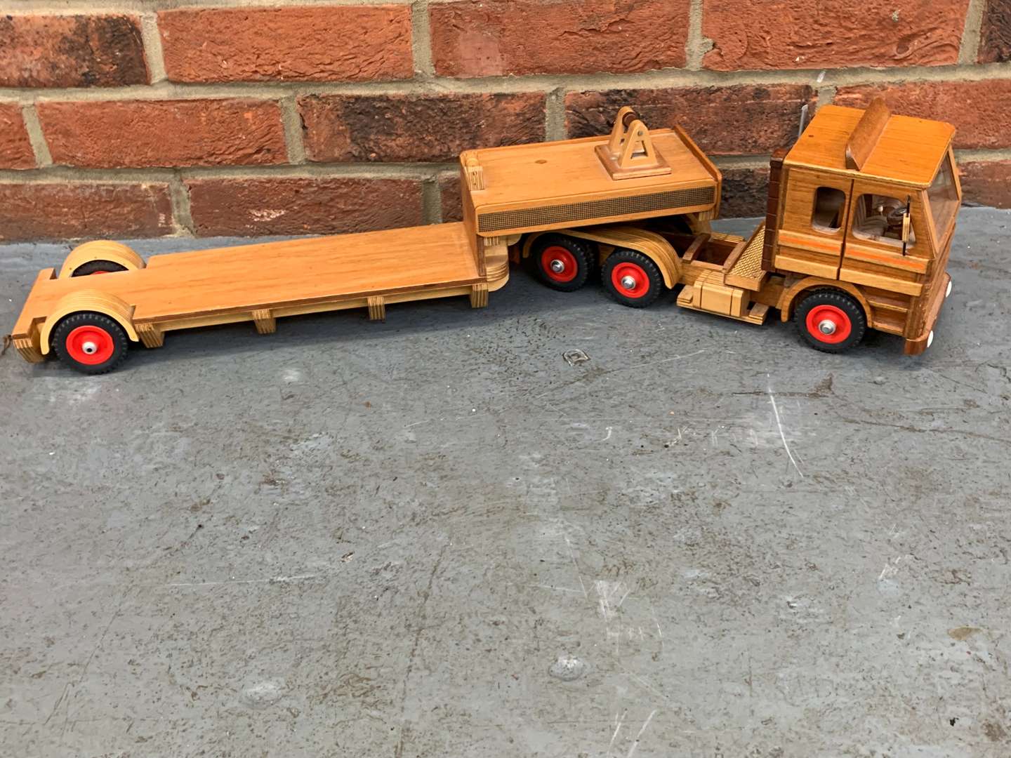 <p>Scratch Built Crane and Low Loader (2)</p>