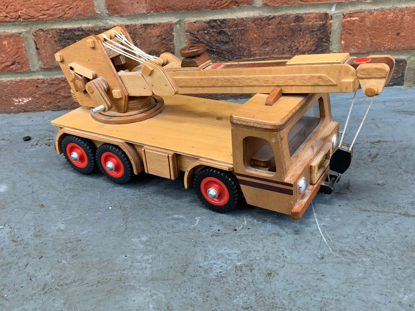 <p>Scratch Built Crane and Low Loader (2)</p>