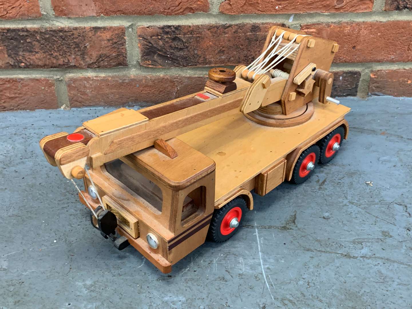 <p>Scratch Built Crane and Low Loader (2)</p>