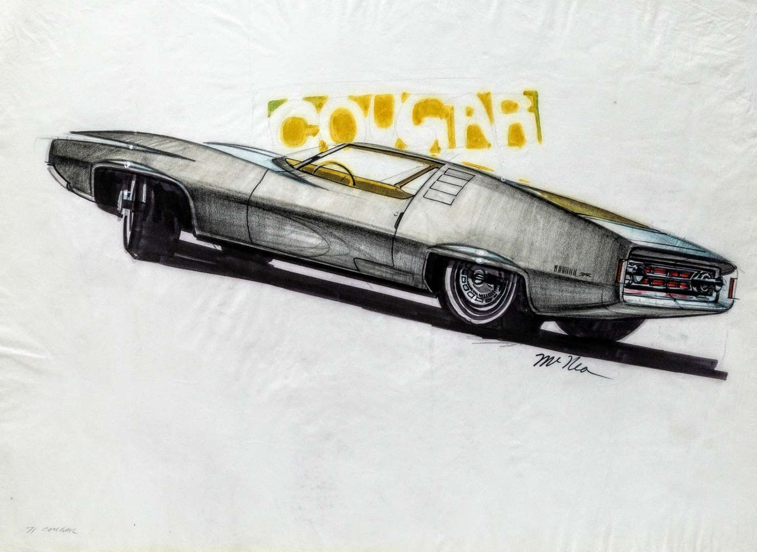 <p>1971 Cougar</p>