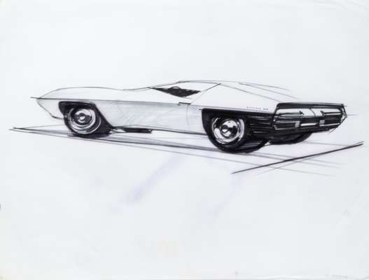 1971 Ford Mustang | Original Concept Artworks | Anglia Car Auctions