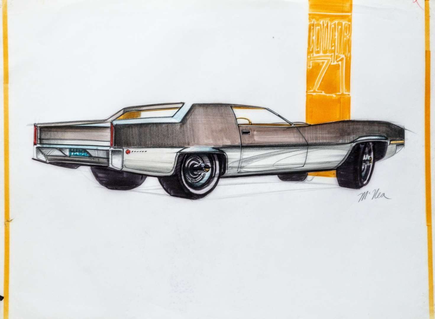 <p>1971 Cougar Exterior Program</p>