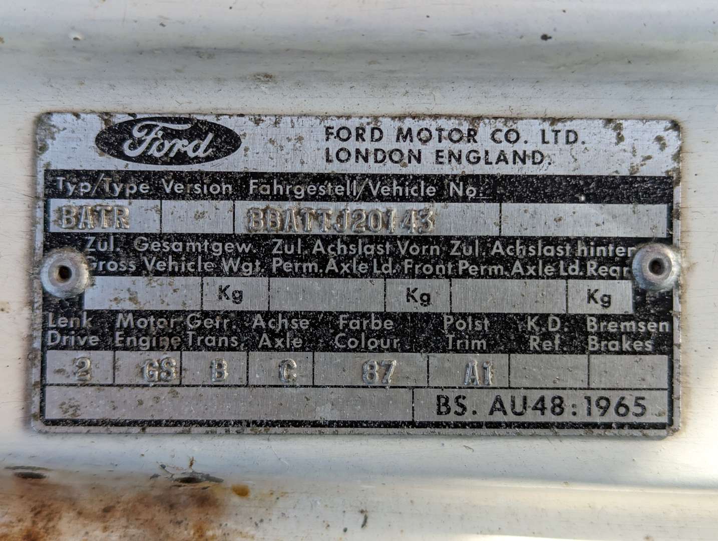 <p>1977 FORD ESCORT 3.5 V8 MKII</p>