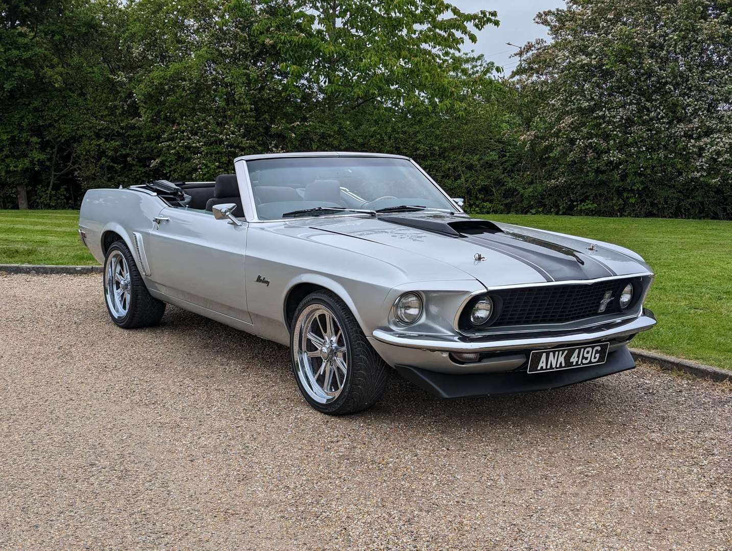 <p>1969 FORD MUSTANG 5.0 CONVERTIBLE AUTO LHD&nbsp;</p>