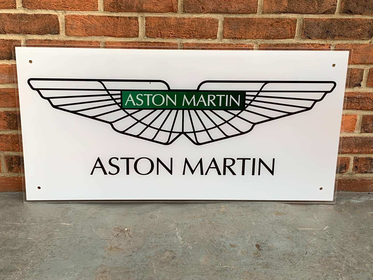 <p>Aston Martin Showroom Perspex Sign</p>