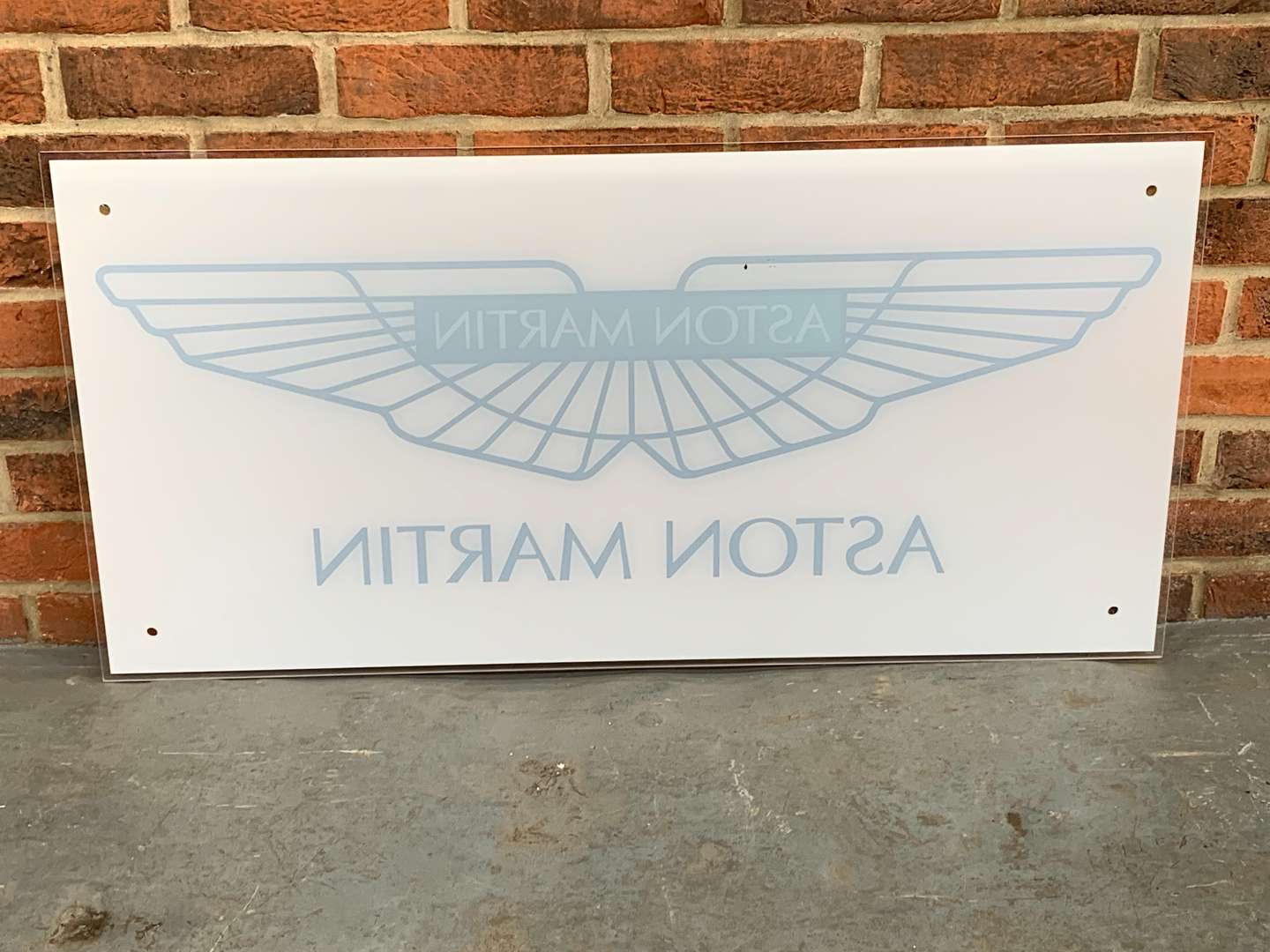 <p>Aston Martin Showroom Perspex Sign</p>