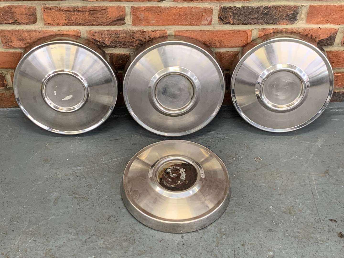 <p>Set of Four Rolls Royce Hub Caps</p>