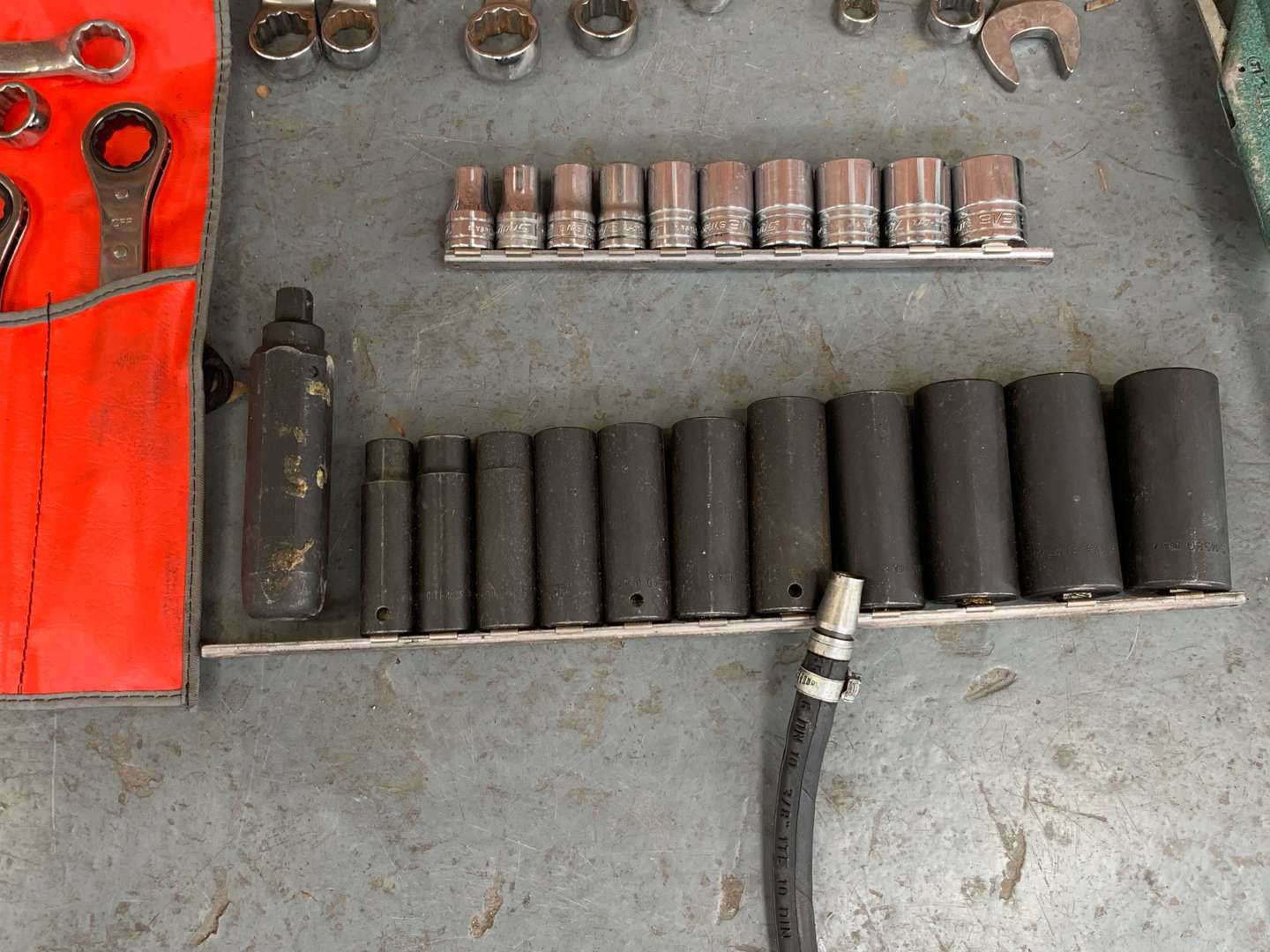 <p>Tool Box of a Quantity of Snap On Spanners Etc</p>