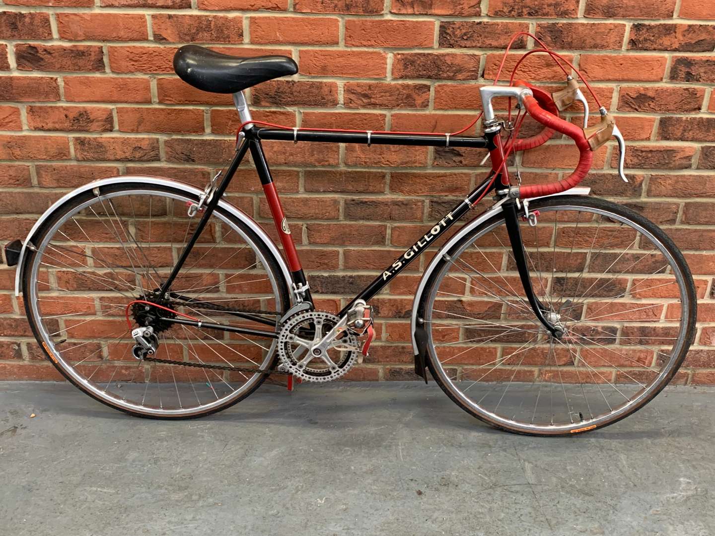 <p>Vintage AS Gillott Race Bike</p>