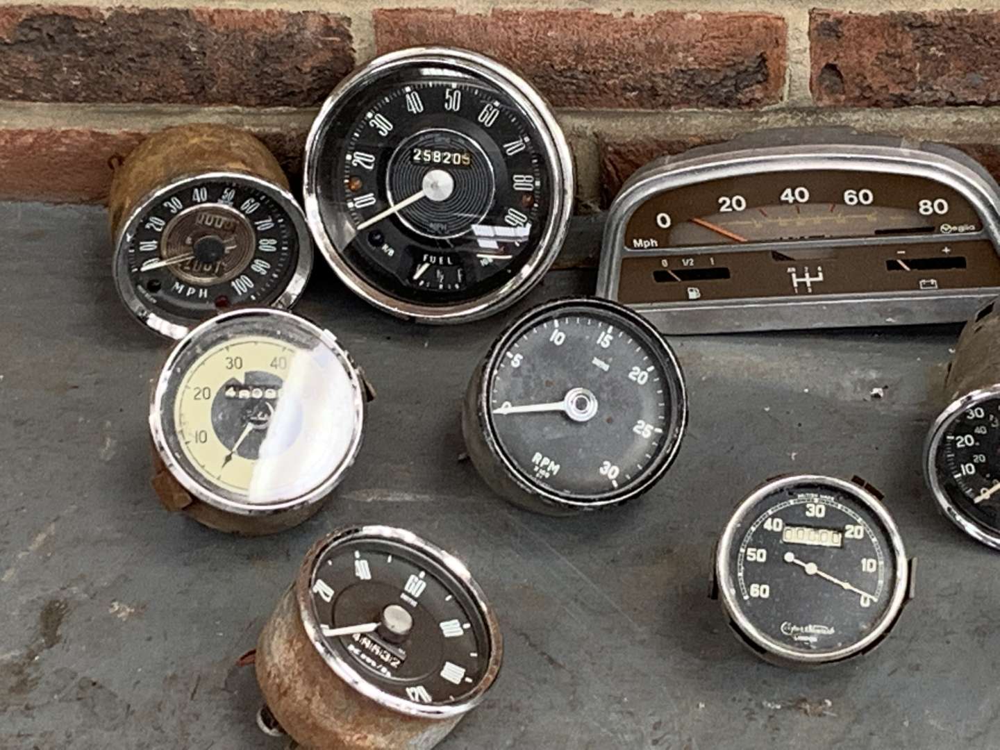 <p>Collection of Classic Car Speedos&nbsp;</p>