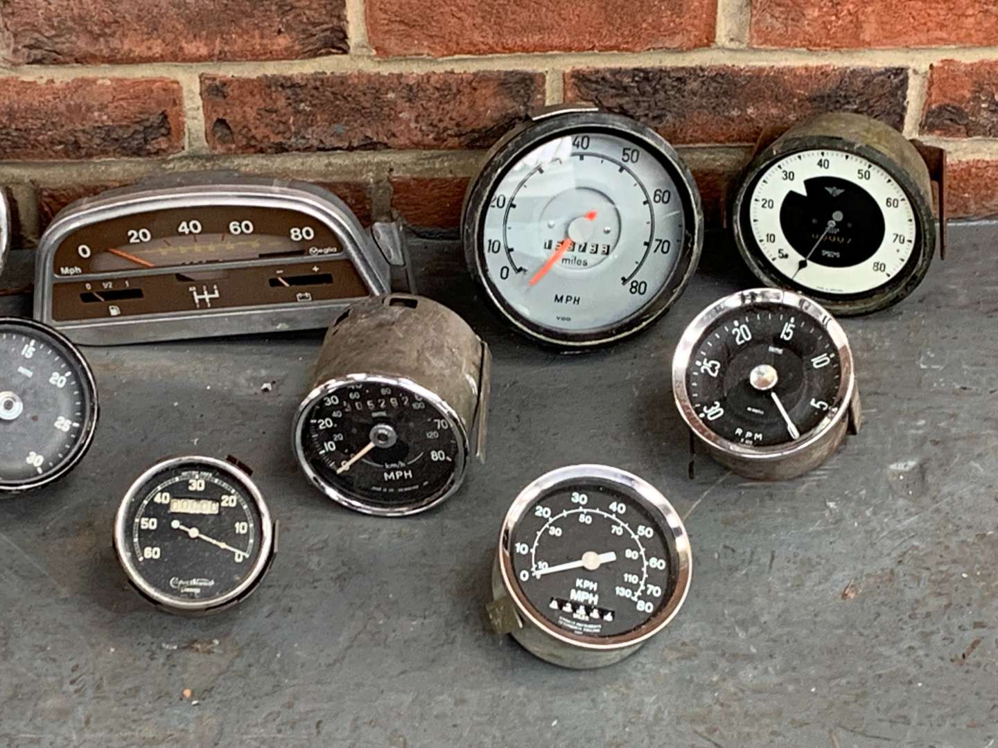 <p>Collection of Classic Car Speedos&nbsp;</p>