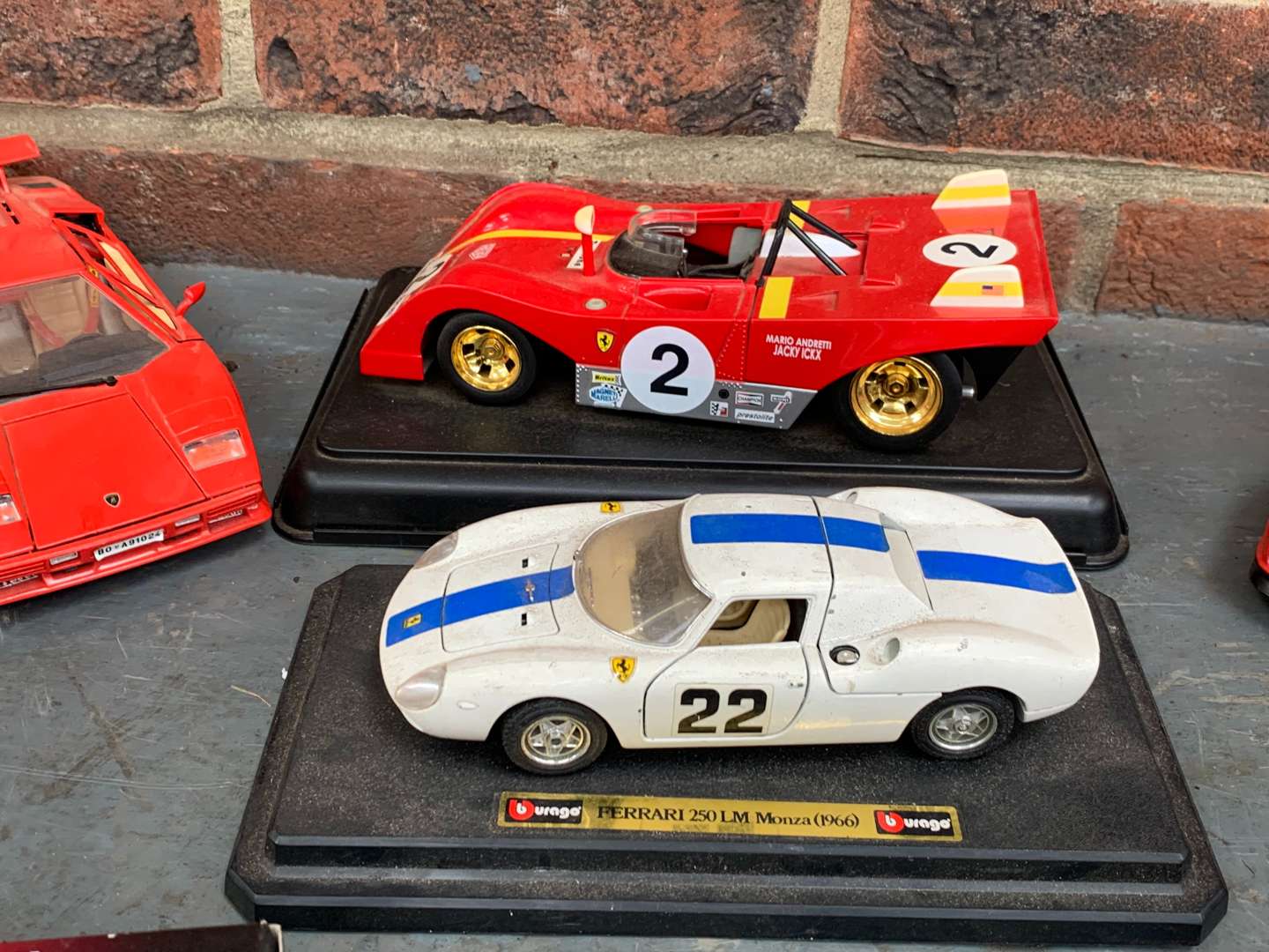 <p>Quantity of Unboxed Die Cast Ferrari Model Cars</p>