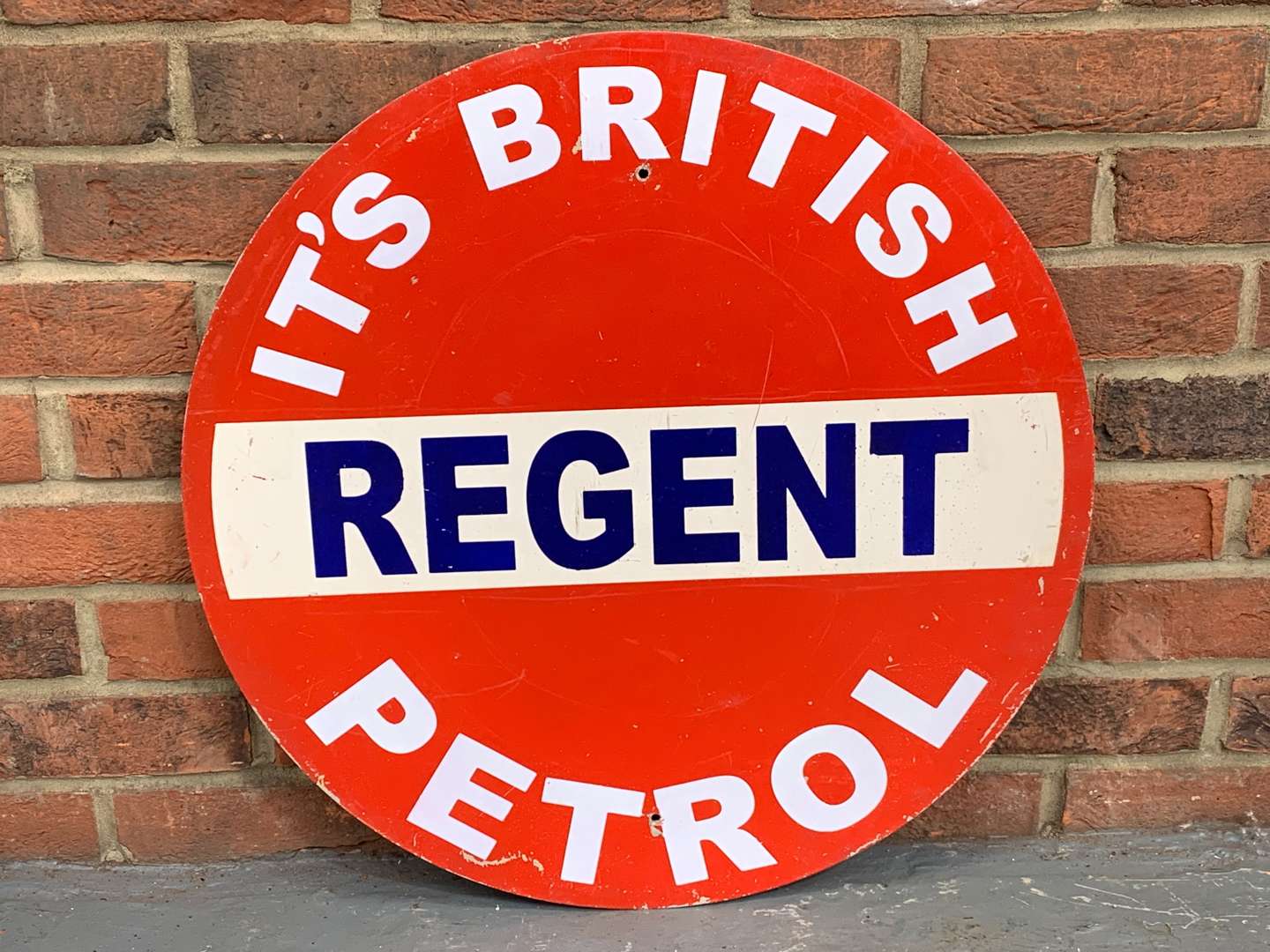 <p>Aluminium Regent Style Petrol Sign&nbsp;</p>