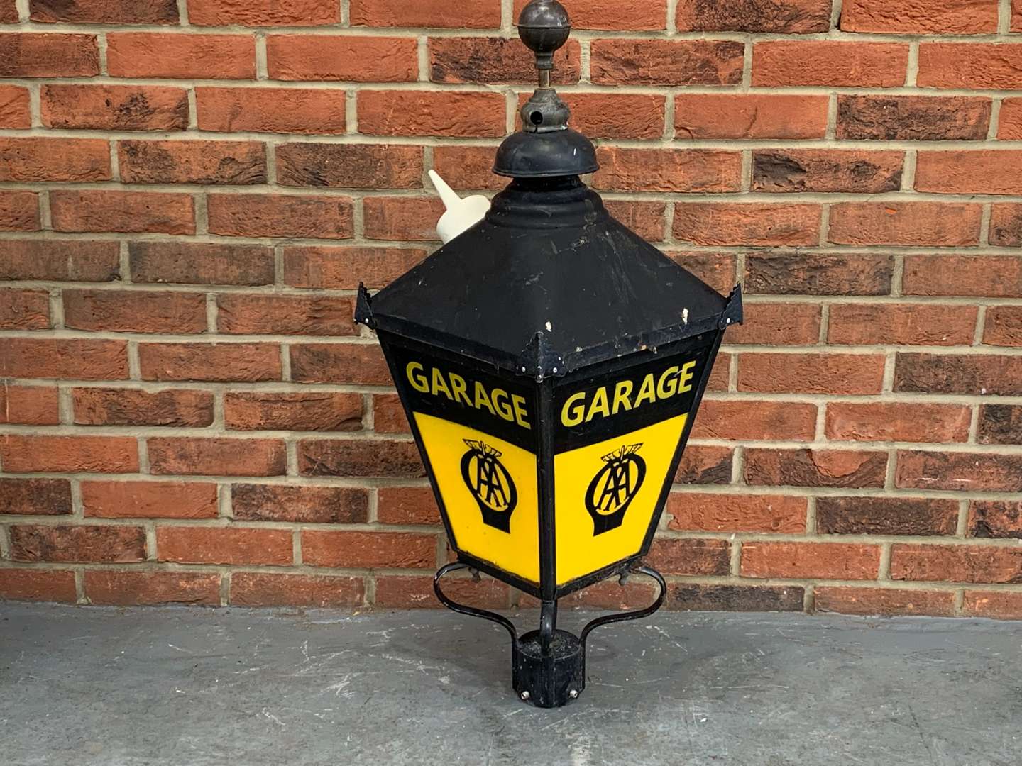 <p>Made AA Garage Lantern</p>