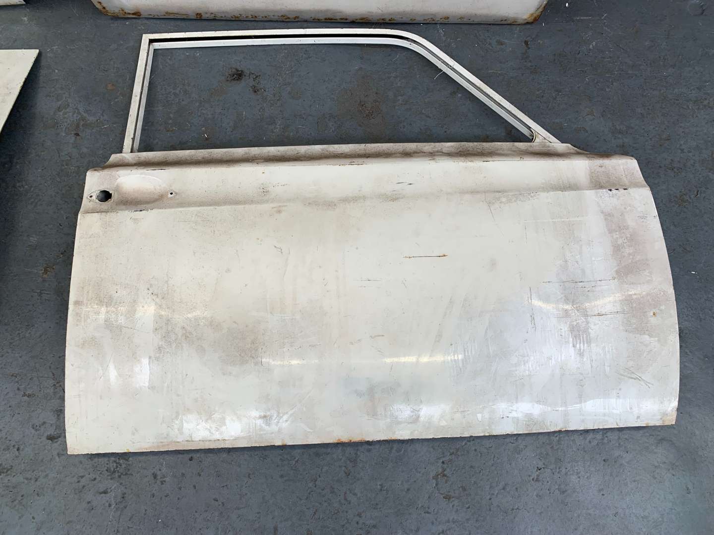 <p>Three Mk1 Cortina Doors and Boot (4)</p>