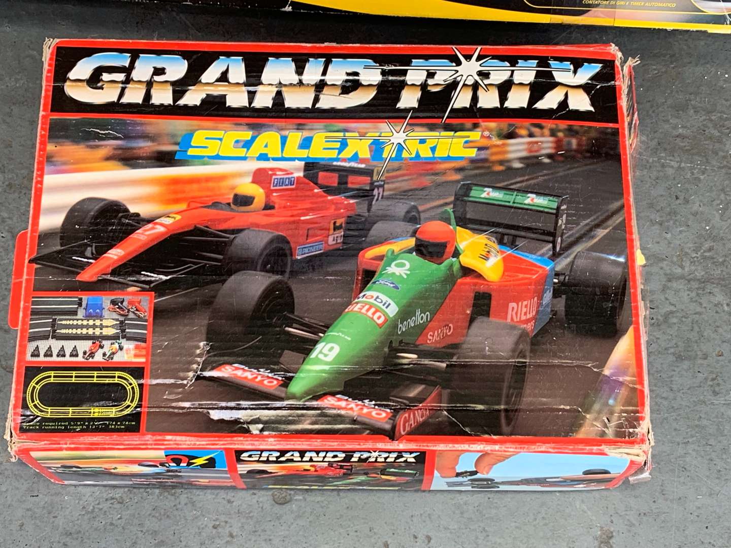 <p>Boxed Scalextric Grand Prix and Le Mans (2)</p>