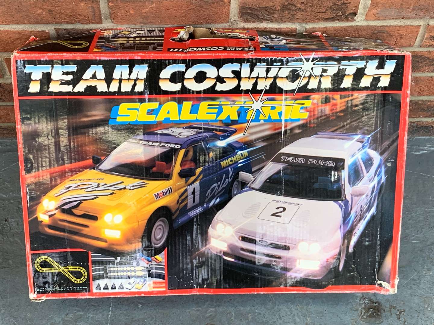 <p>Boxed Team Cosworth Scalextric</p>