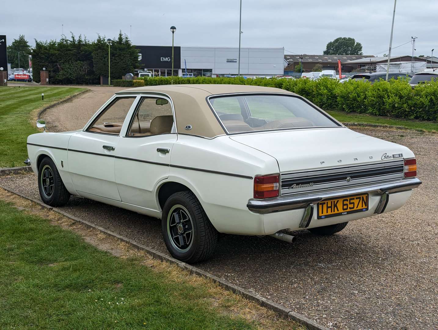 <p>1974 FORD CORTINA 2000E AUTO DEVELOPMENT CAR</p>