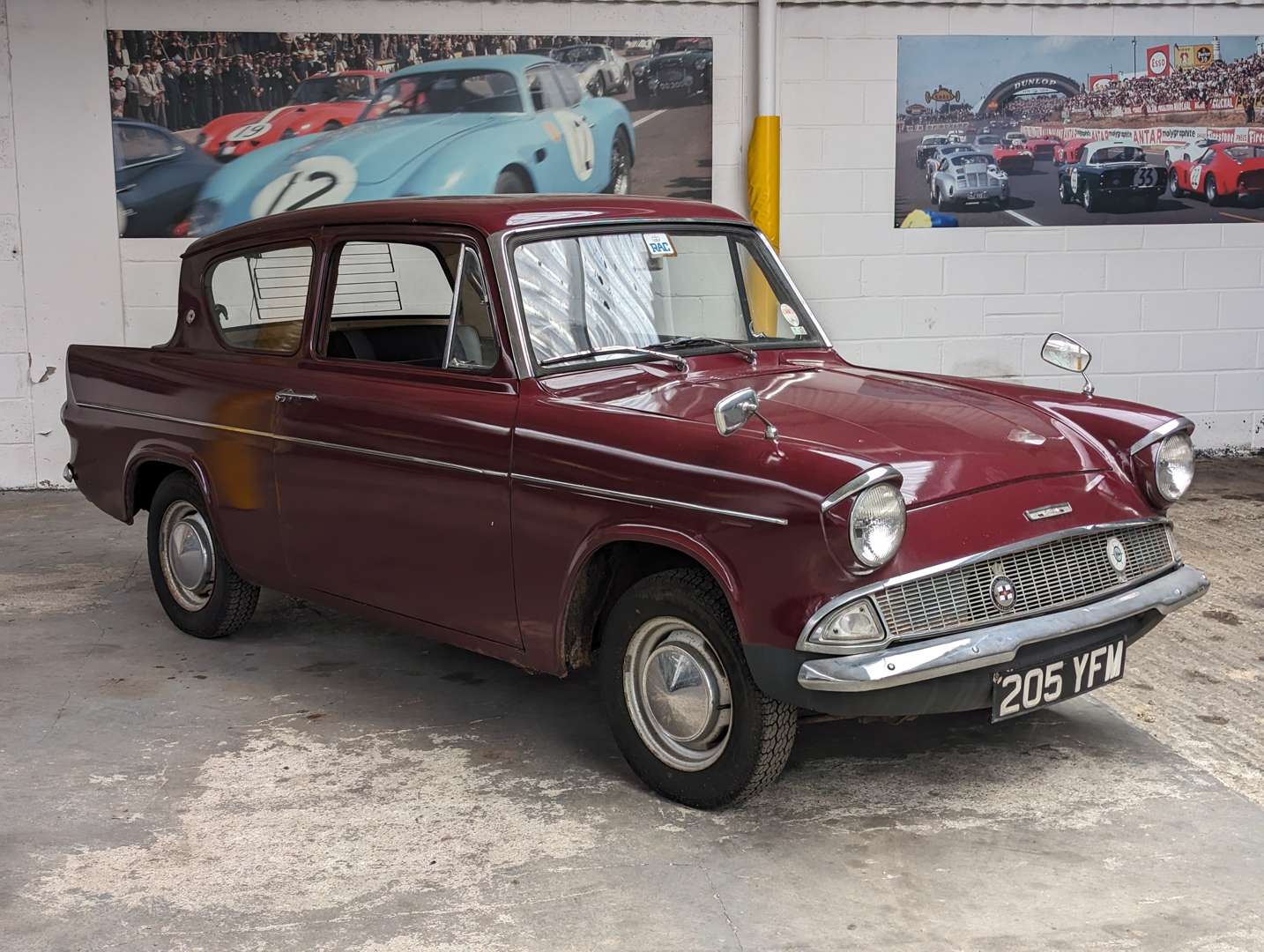<p>1962 FORD ANGLIA 105E ‘One family Owner From New’</p>