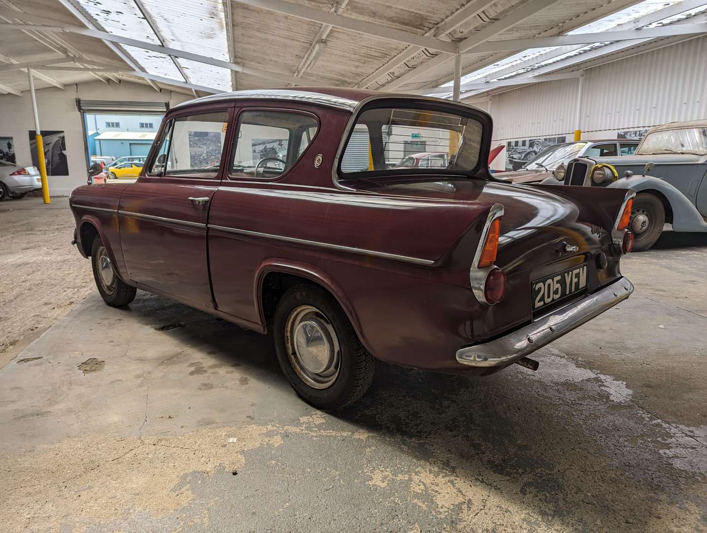<p>1962 FORD ANGLIA 105E ‘One family Owner From New’</p>