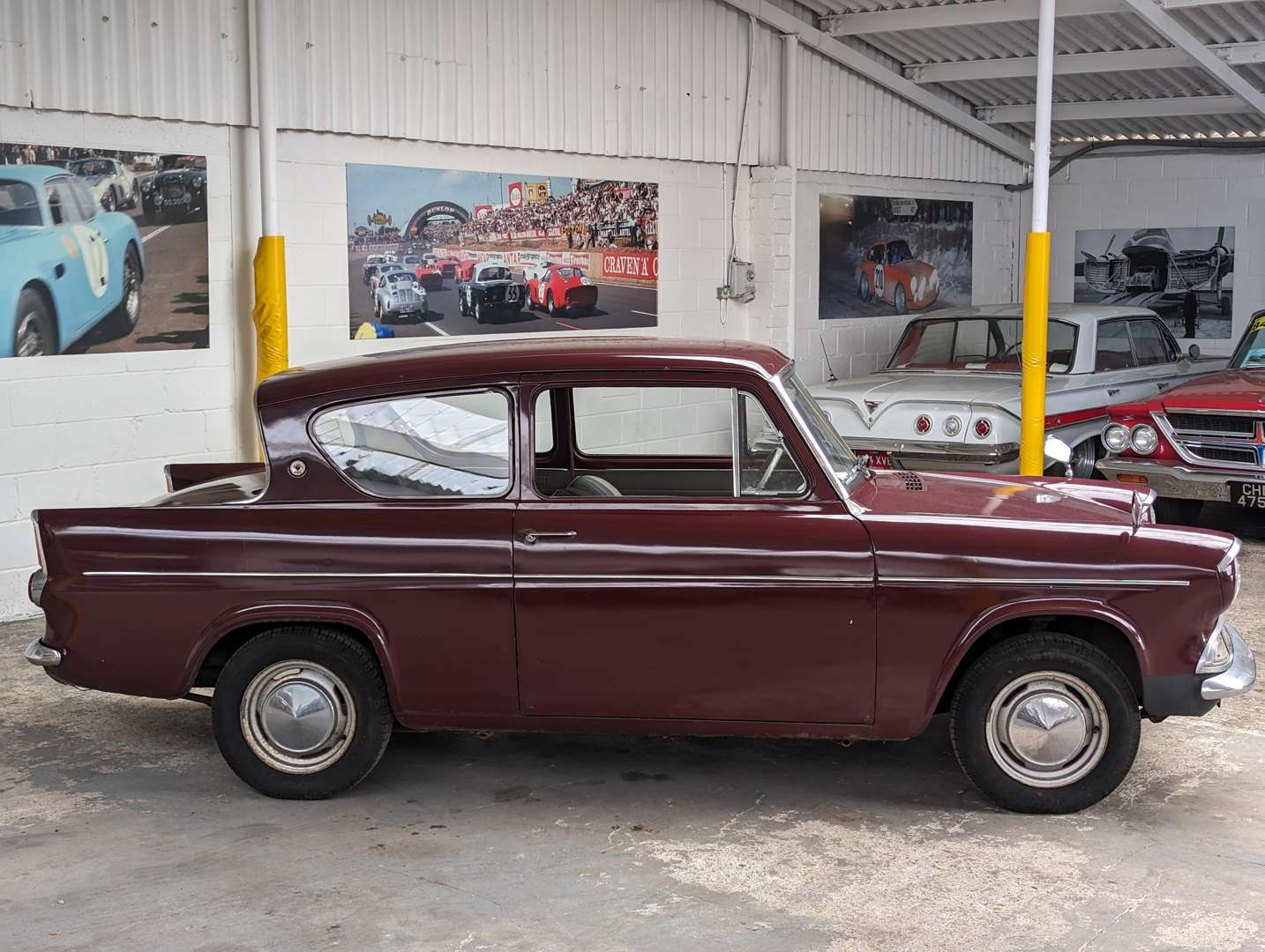 <p>1962 FORD ANGLIA 105E ‘One family Owner From New’</p>