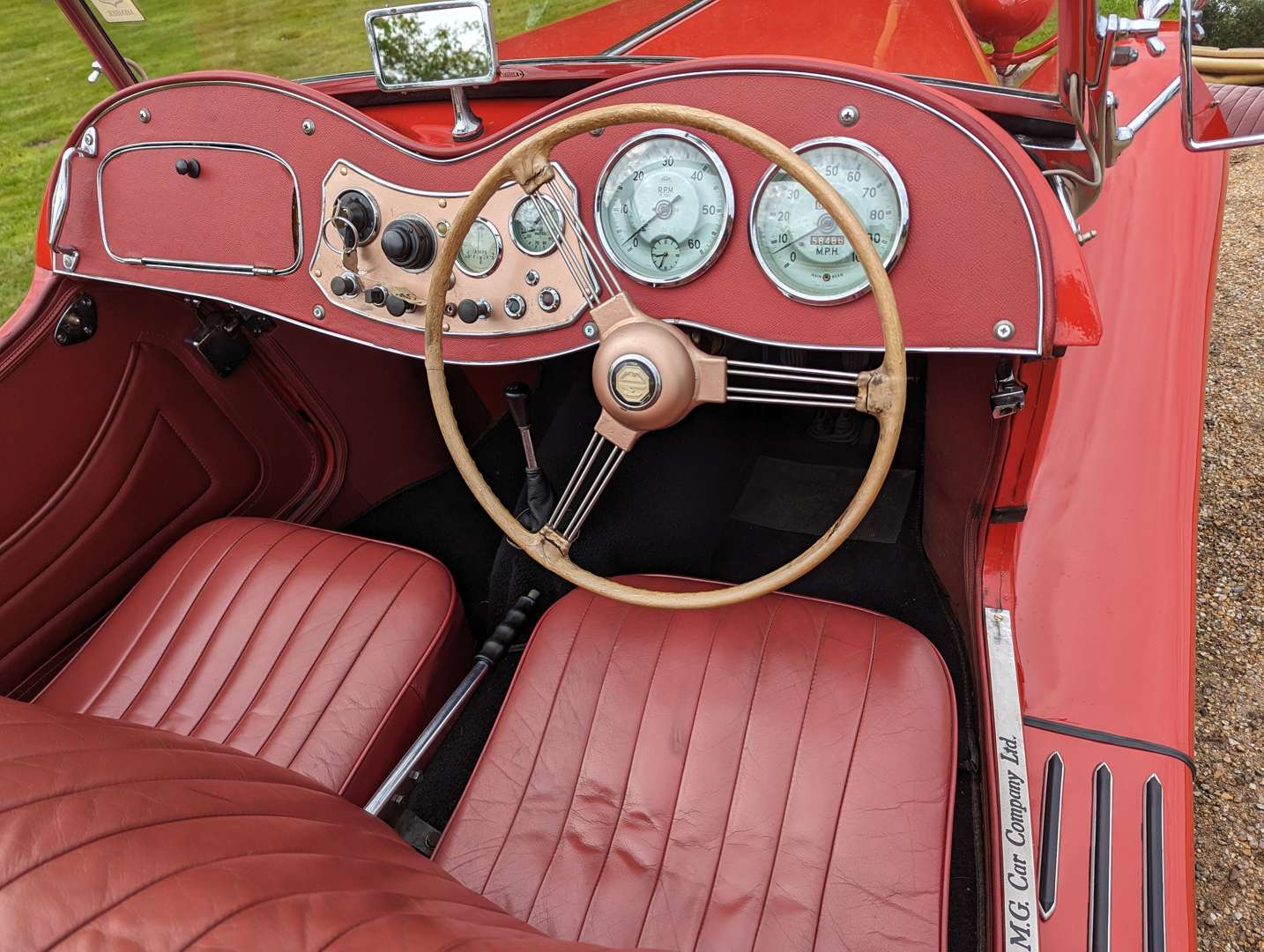 <p>1953 MG TD</p>