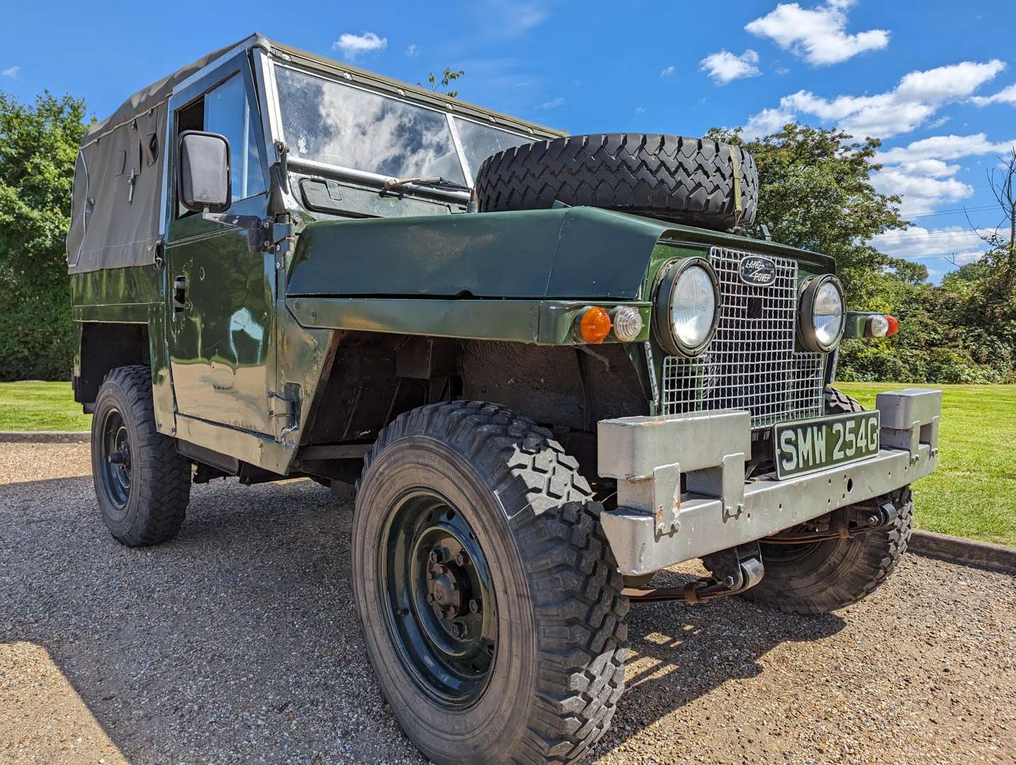 <p>1968 LAND ROVER LIGHTWEIGHT SERIES IIA</p>